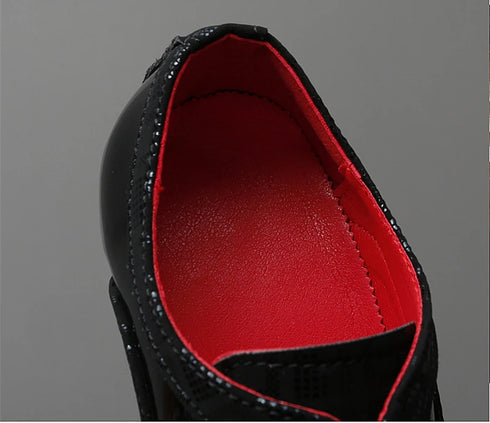 Men's Formal Leather Oxfords Dress Shoes for Business and Wedding Events